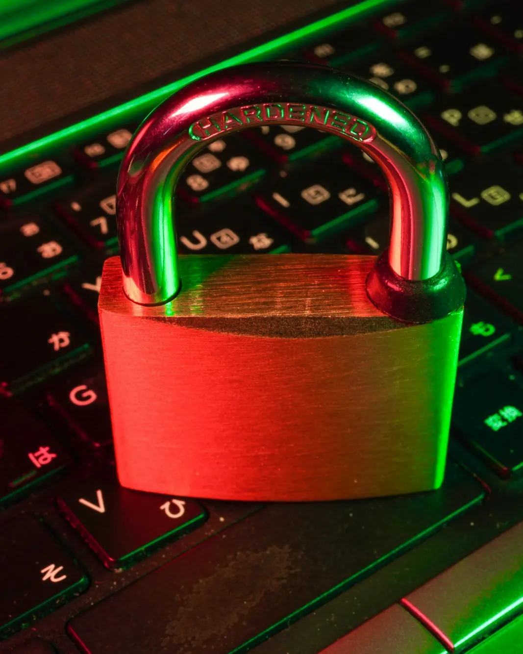 Bezpečný web so SSL – zámok na klávesnici